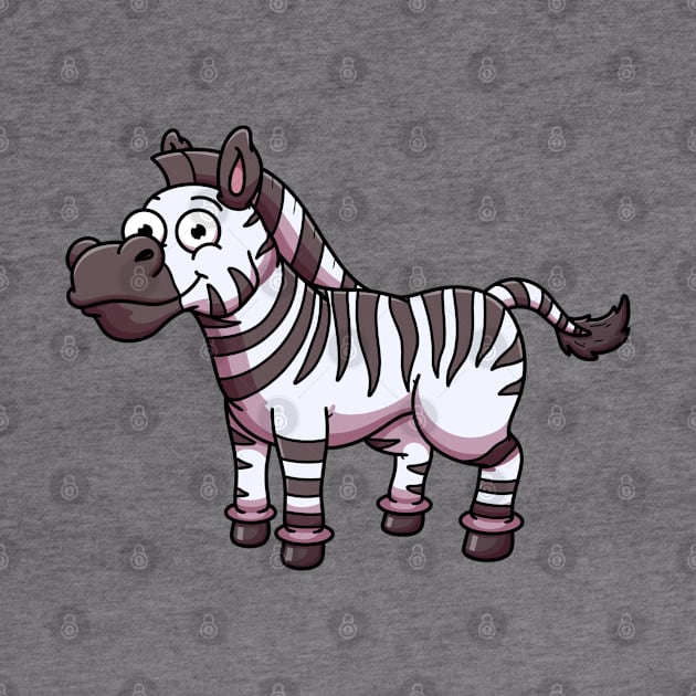 Happy Zebra by TheMaskedTooner